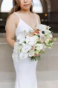 Bespoke Bridal Bouquet &amp; Boutonnière | Flower Delivery San Francisco