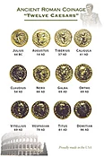 Ancient Roman Coinage "Twelve Caesars" gold