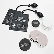 Furniture Leveling & Moving Pads Set, 10 Piece Professional Leveling Kit Alignment Tool Plus Reusable Furniture Sliders For Carpet and Hardwood Floors - Effortless Moving and Surface Protection