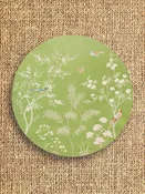 Addison Ross Green Chinoiserie Placemats, Set of Four