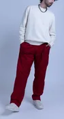 118 Unisex Nylon Track Pants - Black