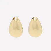 Clarisse Dome Hoop Earrings