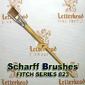 1 inch Angled Fitch lettering Brush Scharff series 823