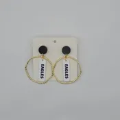 Abilene High Eagles - Sport Circle Earrings