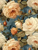 Heirloom Roses - Rice Decoupage Paper