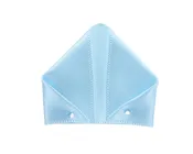 1 1/2" x 1 5/8" Blue Satin Flower Petals - Pack of 300