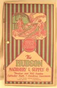 1953 The Hudson Machinery & Supply Co Catalog Thrasher And Mill Supplies Vtg