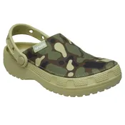 Men's Classic Crafted Camo Clog in Tac Green