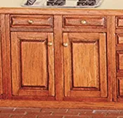 3in Base Cabinet, Assembled