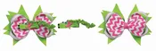 Alligator 3 in 1 Hair Bow Barrette