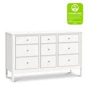 Ambrosia 9-Drawer Wide Assembled Dresser (56")