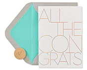 All The Congrats Congratulations Greeting Card - Papyrus