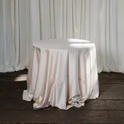 3' Round + Linen — Mustard Seed Gardens