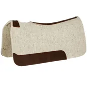 5 Star Equine Products Supplies Inc. 3/4in Natural Barrel Racer 30in x 28in Saddle Pad