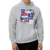 "12 + 83 Always = 6" Sweatshirt Hoody (multiple color options)
