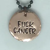 Fuck Cancer Charm