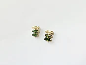 Elevation Earrings with Green Tourmalines | One of a Kind — TYTIN
