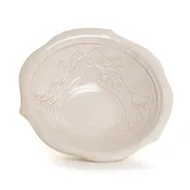 10″ White Tree Bowl
