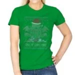 Call of Christmas | Cthulhu Holiday Tee | RIPT Apparel