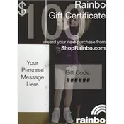$100 Rainbo Gift Certificate
