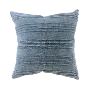Gratitude Navy Blue Pillow