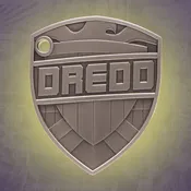 2000 AD: Judge Dredd Badge 2025 Silver Collectible