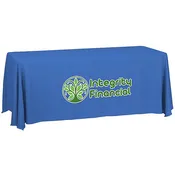 Serged Closed-Back Table Throw