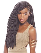 2X MAMBO FAUX LOCS 18"