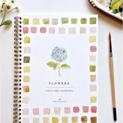 Flowers Watercolor Workbook