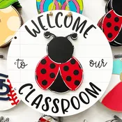 INTERCHANGEABLE CLASSROOM SIGN