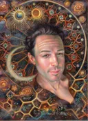 Between Time &amp;amp; Space, colored pencil drawing