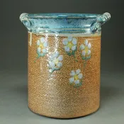 Wildflowers Spoon Pot — Riverwood Pottery