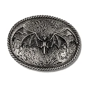 Bat Oval Belt Buckle
