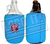 Growler Holder - Neoprene - Collapsible - 64 oz - Logo It Promotional Products