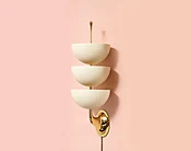 3 Cup Wall Light by Stilnovo