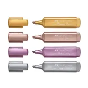 4 Count Metallic Highlighter Set B