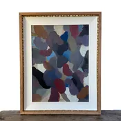 Original Oil on Canvas, "Untitled" by Alice Baber - 24.25 x 30.25