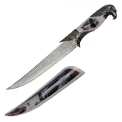 13 1/8" Eagle Dagger with Eagle Printed Scabbard - H-4850-E2