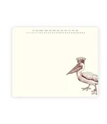 Alexa Pulitzer King Pelican Mousepad Notepad