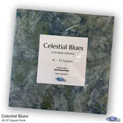 10" Square Pack - Celestial Blues