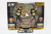 AEW Unrivaled Collection Nick Jackson & Matt Jackson Tag Team Pack Action Figures (2022 Jazwares)