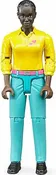 BRUDER BWORLD Woman turqouise jeans