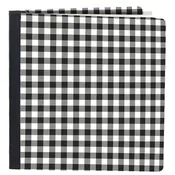 6x8 sn@p flipbook black buffalo plaid by simple stories