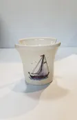 Sailboat White Spongeholder — Coastal Magpie