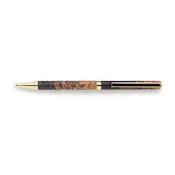 7 mm Slim Style Black Strip Clip Ballpoint Pen Kit