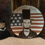 Abraham Lincoln Legend Plate