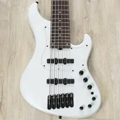 Ibanez Mode MDM1006 6-String Bass, Rosewood Fretboard, Pearl White