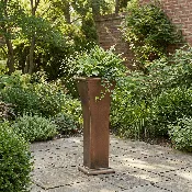 H Potter Ashford Planter - 33" Tall Entryway Copper Urn