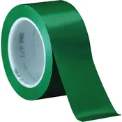 3M LF53043130 3M Vinyl Tape 471 Green 2"x36 yd 5.2 mil