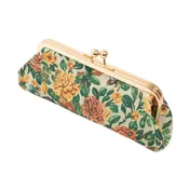 antique floral pencil pouch